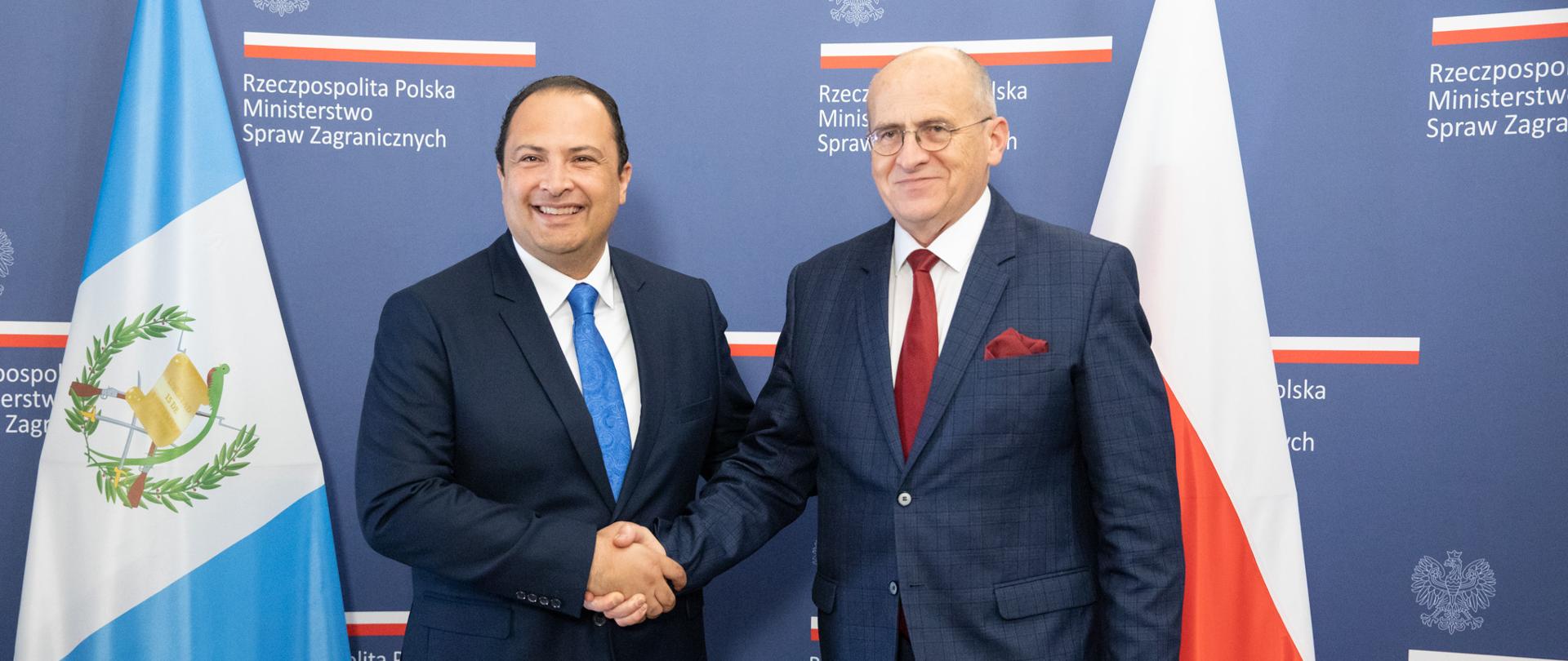 Minister Rau met with the Minister of Foreign Affairs of the Republic of Guatemala, Mario Búcaro Flores