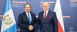 Minister Rau met with the Minister of Foreign Affairs of the Republic of Guatemala, Mario Búcaro Flores