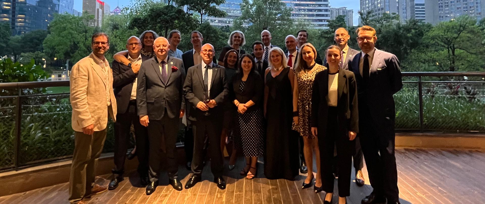 Spotkanie kierowników placówek z okazji zakończenia polskiej prezydencji w Radzie Unii Europejskiej