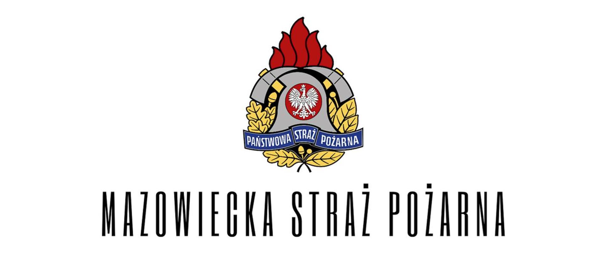 Logo Mazowieckiej Straży Pożarnej
