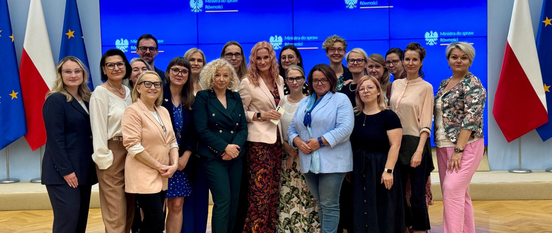 Spotkanie Ministry ds. Równości, Katarzyna Kotuli z Pełnomocniczkami ds. Równego Traktowania z całej Polski - od Gdańska po Kraków.