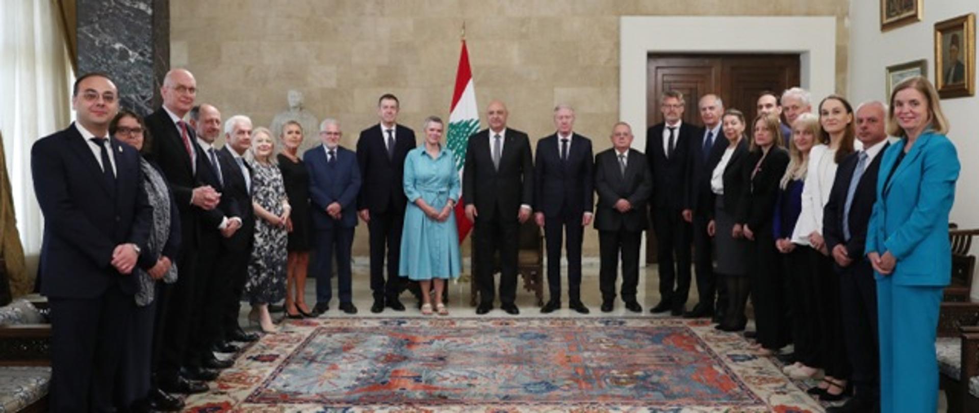 Meeting of EU Heads of Mission with President of the Lebanese Republic