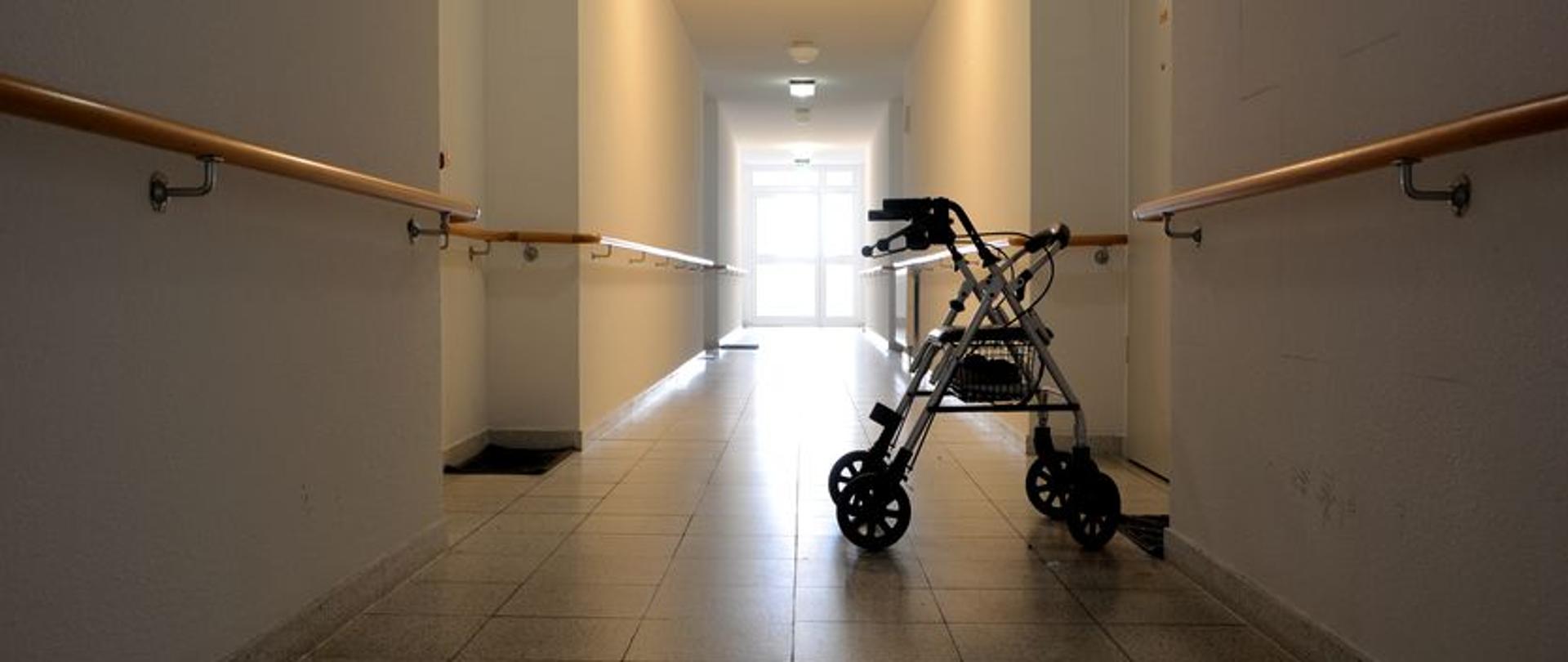 23835598 - a long corridor in a nursing home