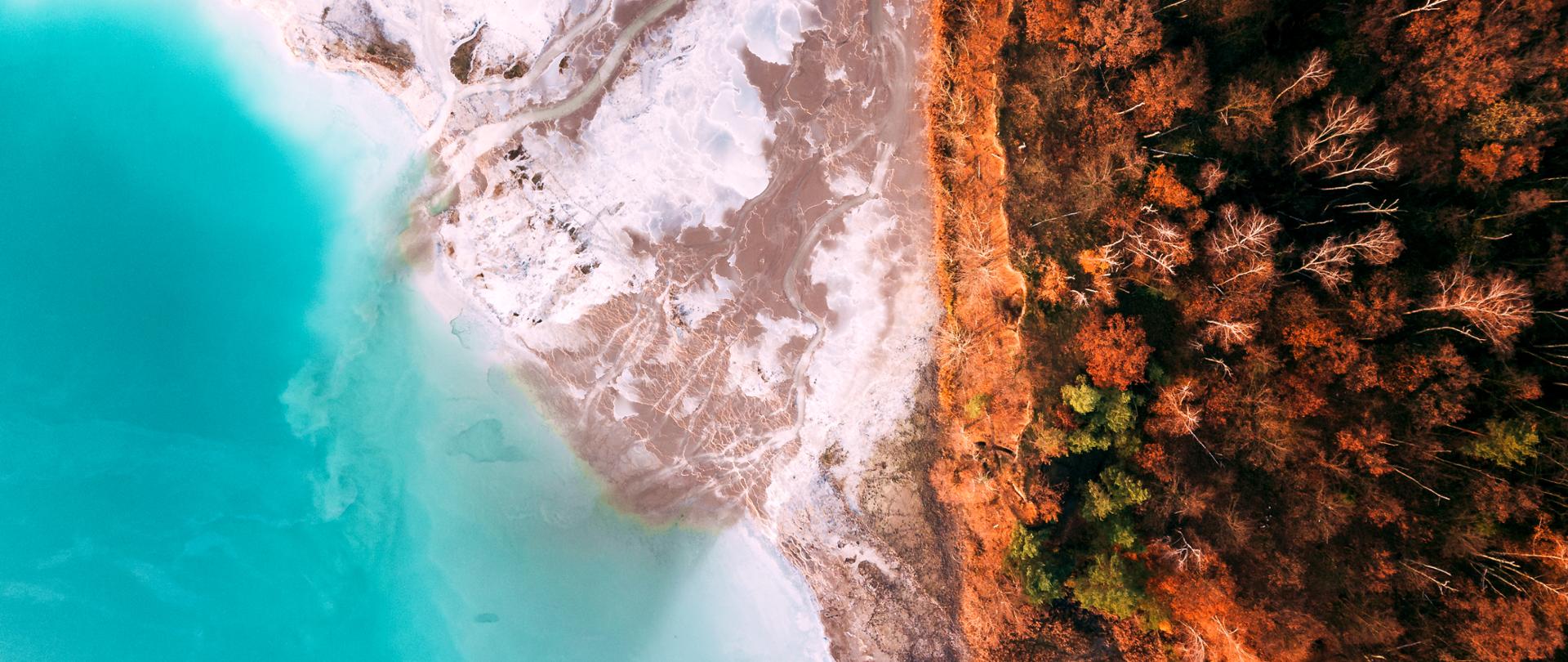 I MIEJSCE - Kasjan Farbisz - Geologiczny brzeg jeziora lazurowego