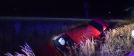 Wypadek samochodu osobowego marki RENAULT CLIO na 253. kilometrze drogi krajowej nr 11 w miejscowości Bogdanowo