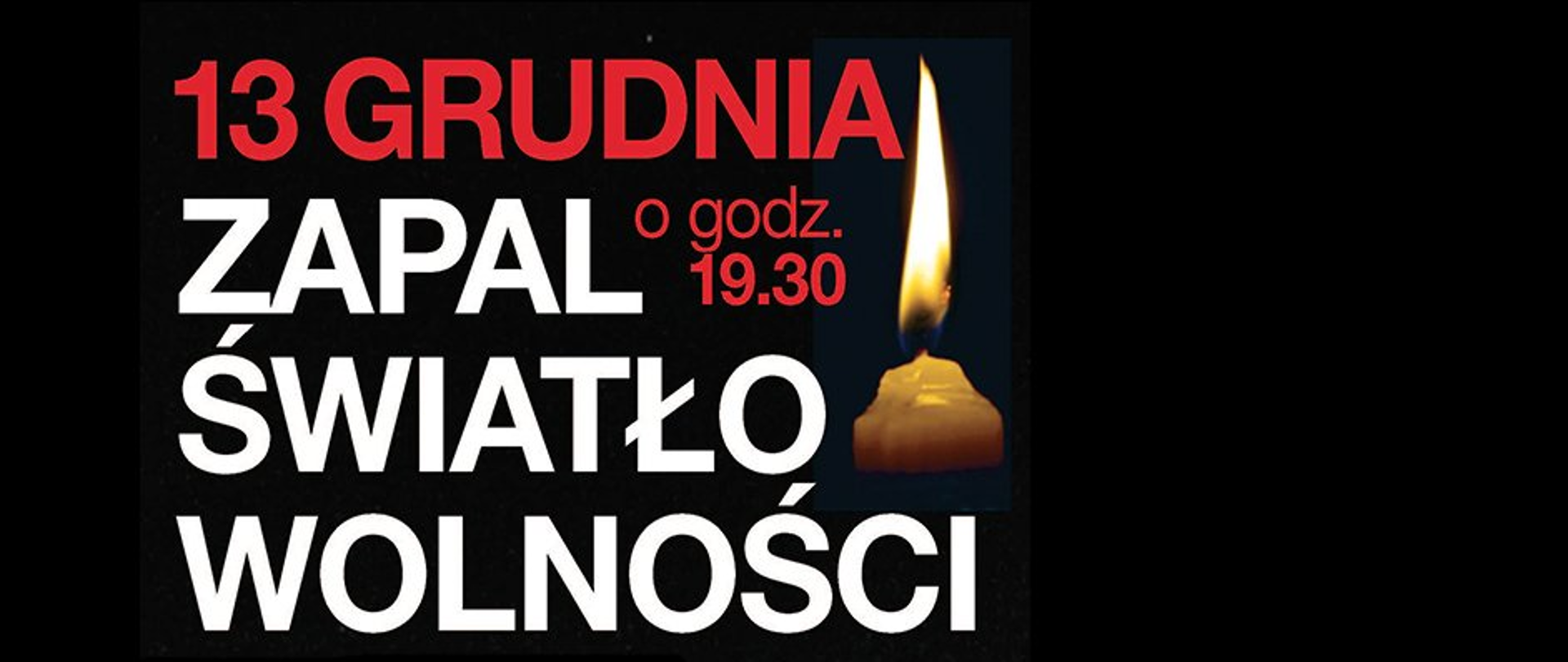 grafika napisy i świeca