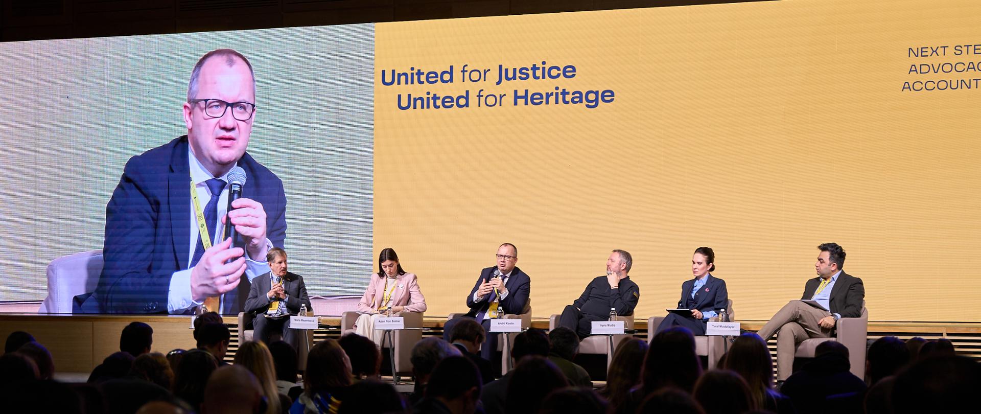 Minister Sprawiedliwości Adam Bodnar i wiceminister Maria Ejchart z wizytą w Kijowie