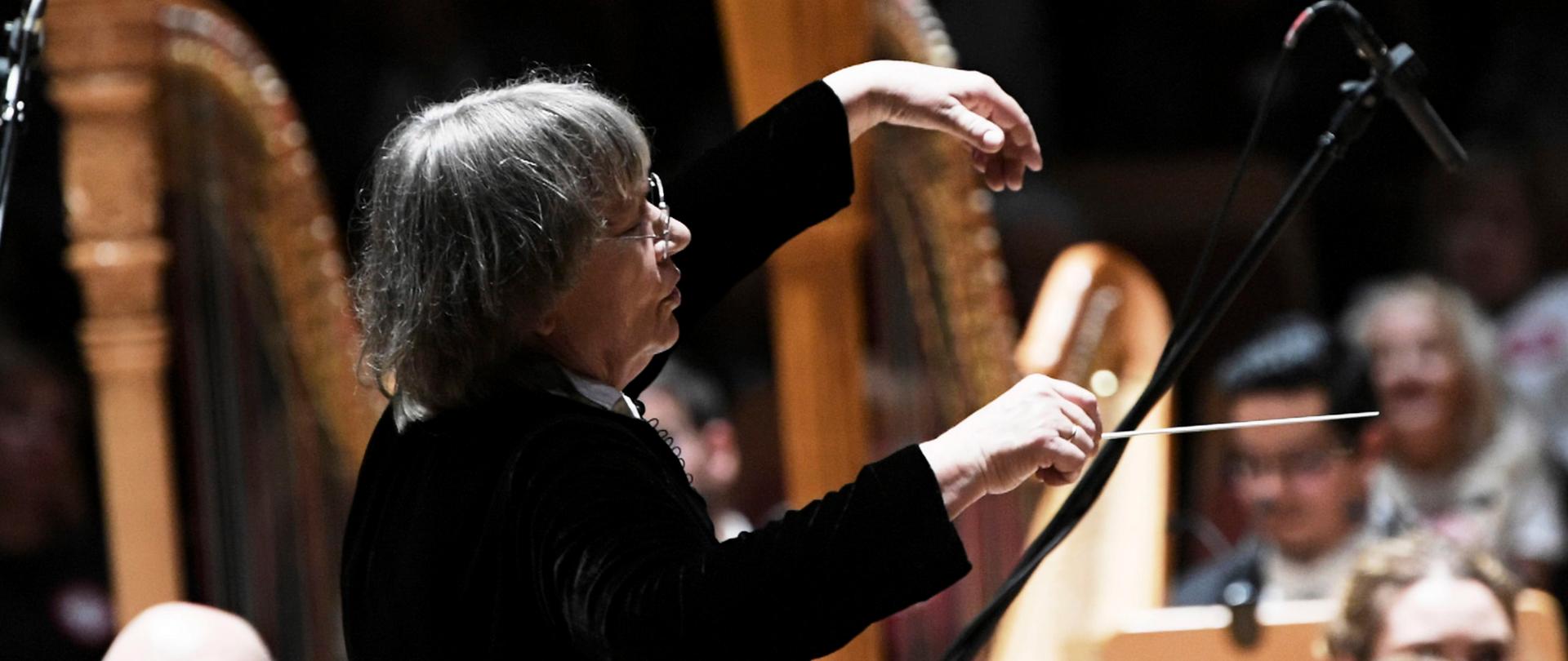 Jubileusz urodzin Agnieszki Duczmal fot. PAP/Adam Warżawa