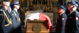Uroczystości pogrzebowe śp. druha Sławomira Nocunia