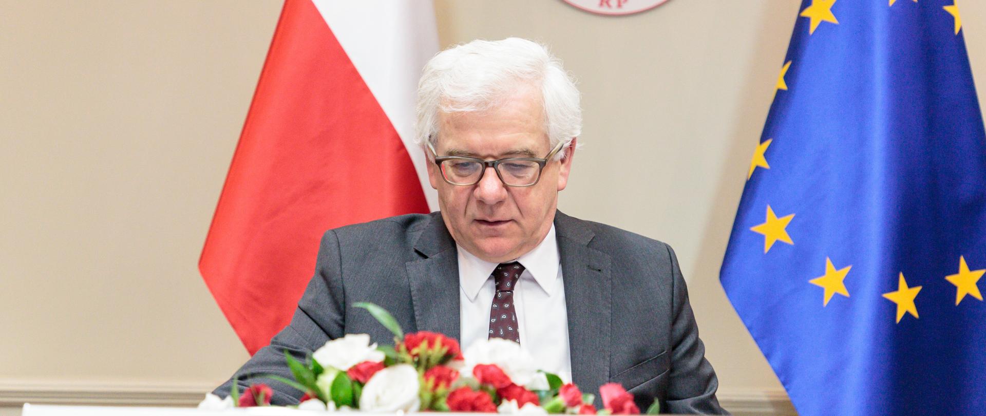 Minister Jacek Czaputowicz wziął udział w Konferencji partnerstwa z Sudanem