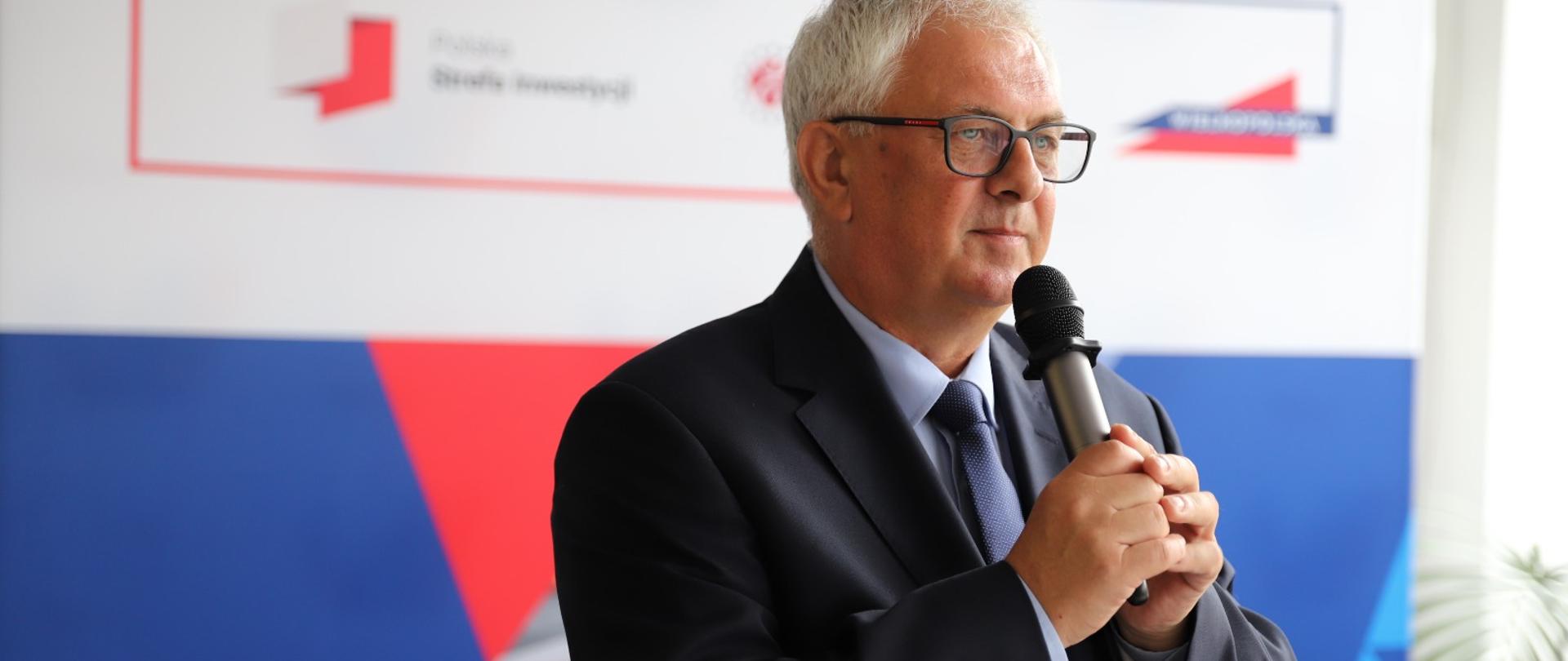 Wiceminister rozwoju i technologii Grzegorz Piechowiak uczestniczył w inauguracji Polskiej Strefy Inwestycji Wielkopolska w Poznaniu