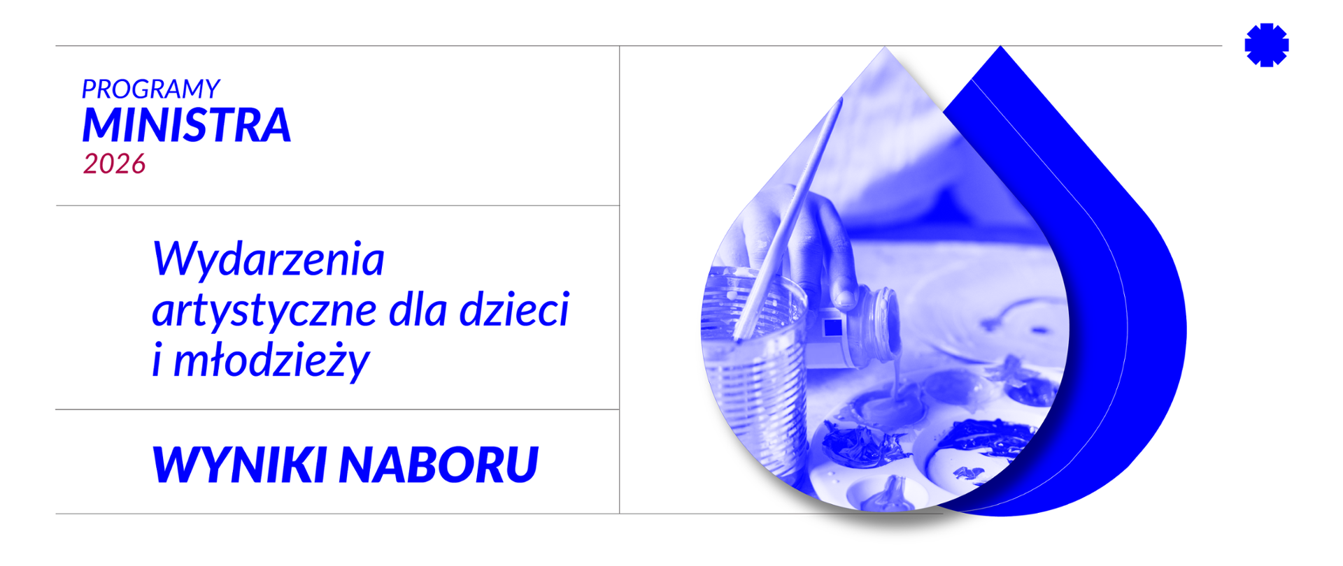 Wyniki naboru do programu Wydarzenia artystyczne dla dzieci i młodzieży 2026