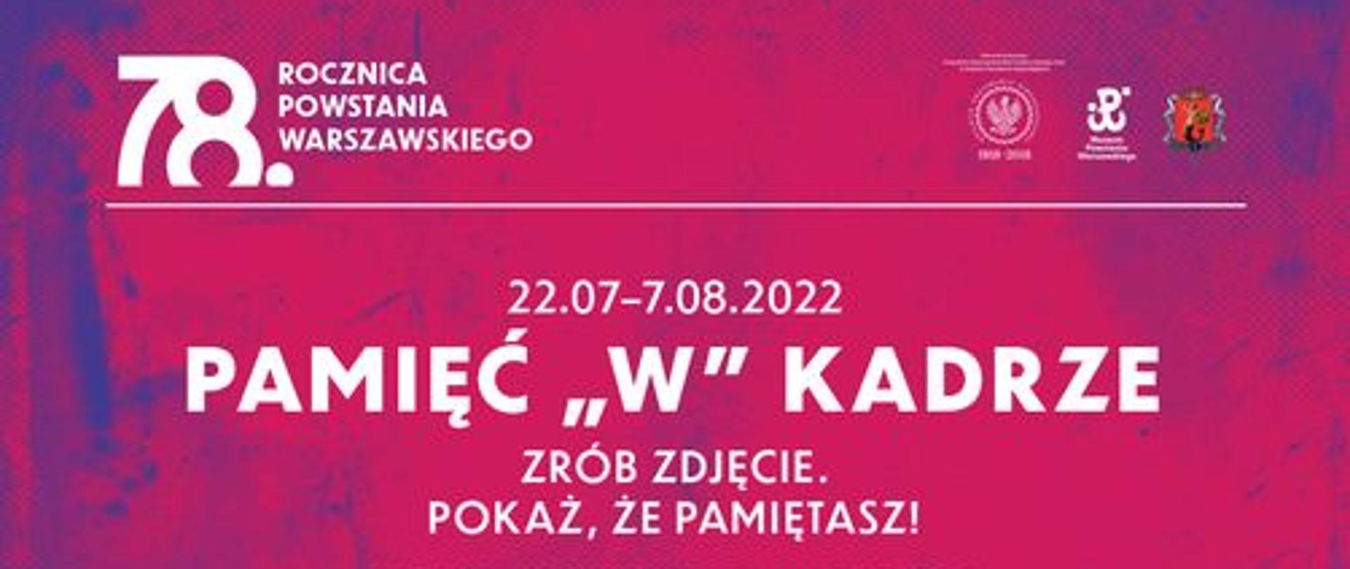 Plakat Pamięć w kadrze