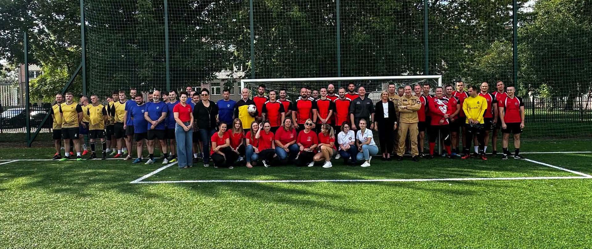 Wszyscy uczestnicy turnieju zdrowie, sport i profilaktyka – razem możemy więcej! 
