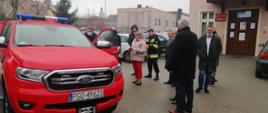Prezentacja nowych pojazdów Radnym Powiatu Grodziskiego