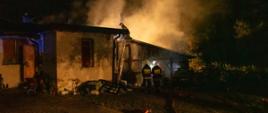Pożar garażu w Drohiczynie