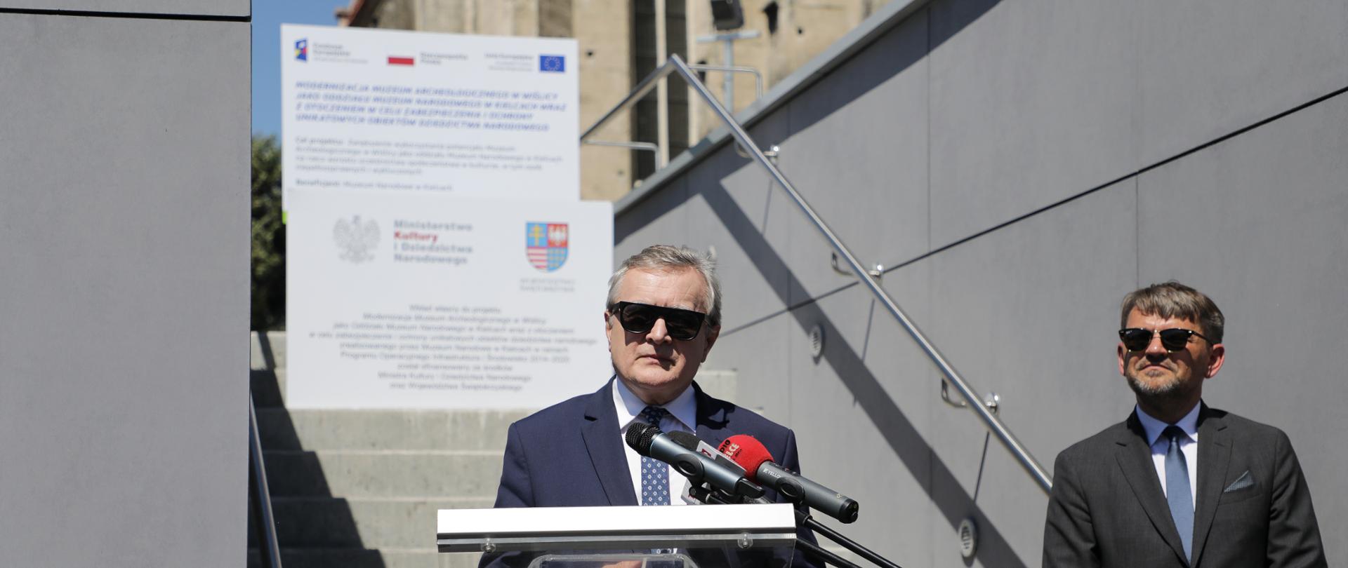 Zmodernizowane Muzeum Archeologiczne w Wiślicy uroczyście otwarte,fot. Danuta Matloch