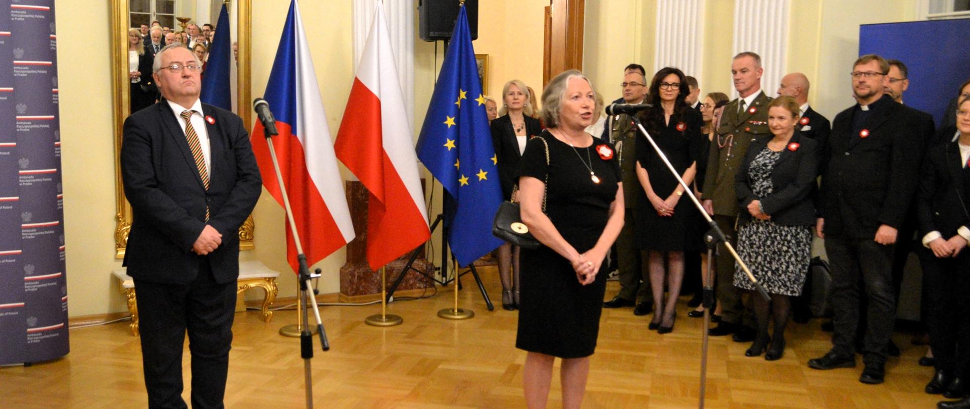 Chargé d'affaires a.i. z przemówieniem