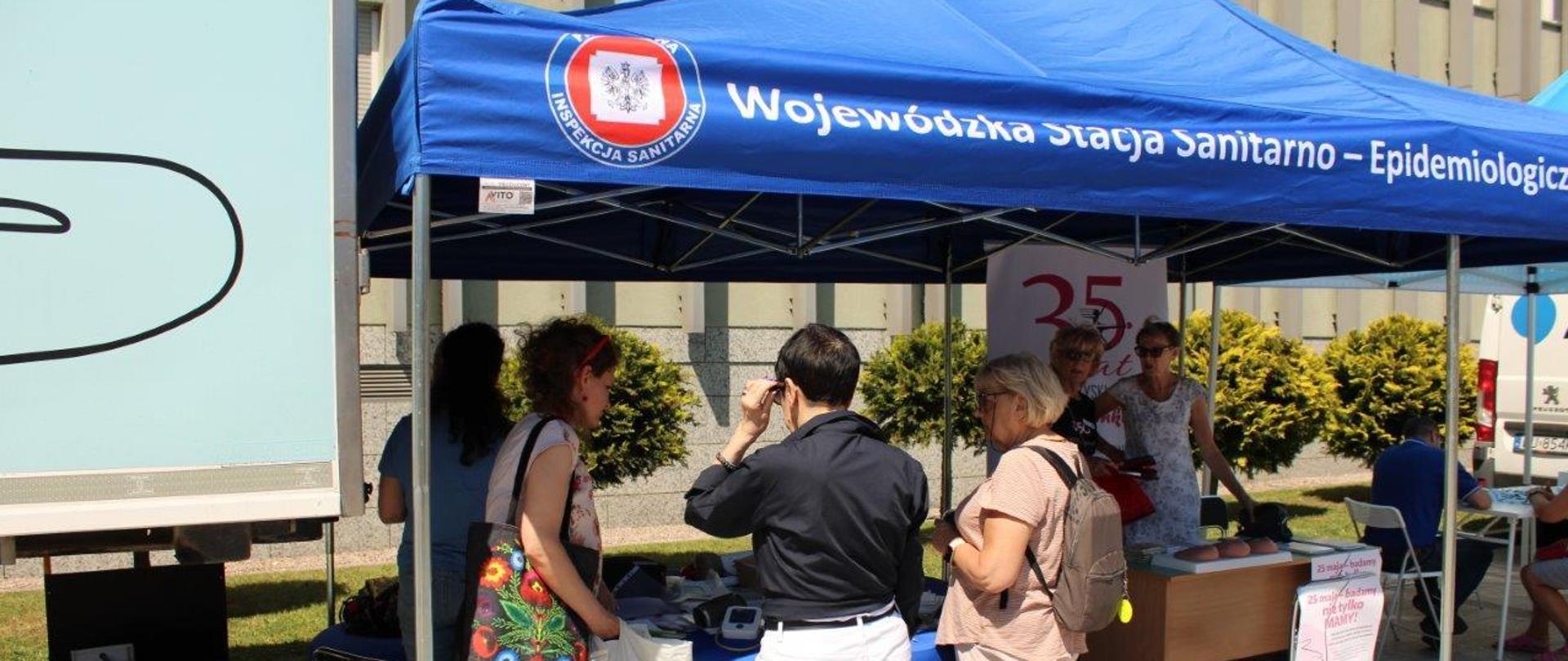 Stoisko informacyjno-edukacyjne WSSE w Kielcach