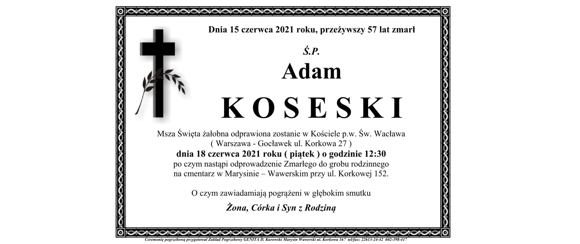 Klepsydra Adam Koseski