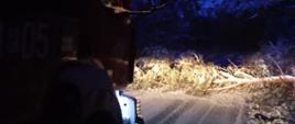 Zwiększona liczba zdarzeń w związku z silnymi opadami śniegu