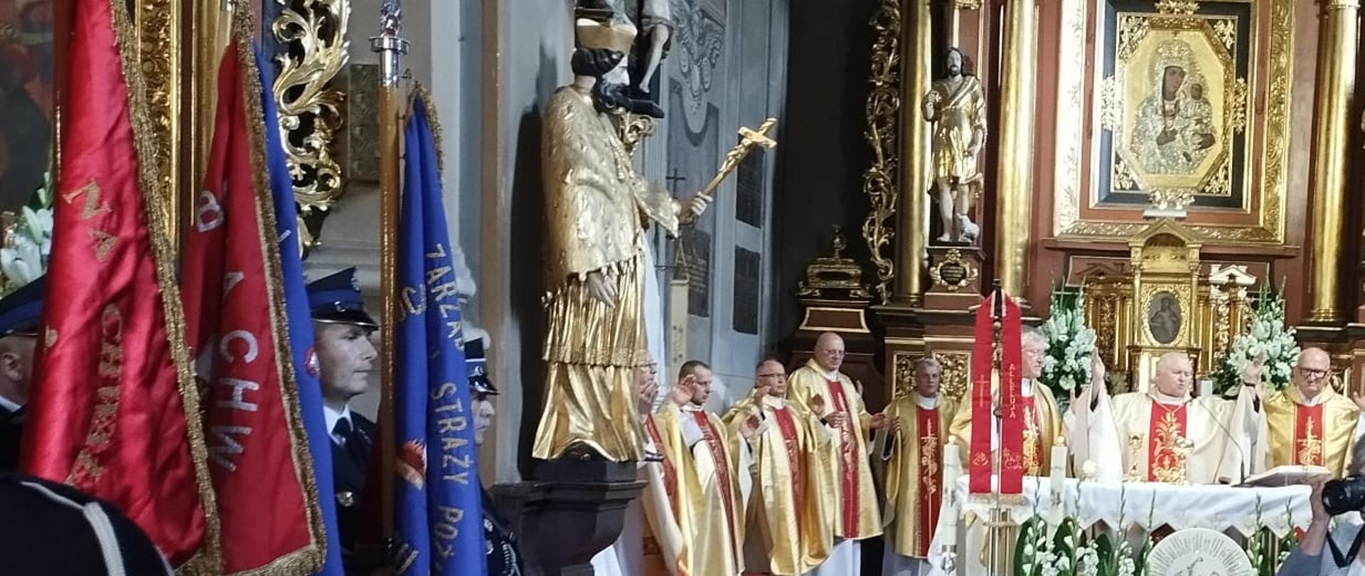 40-lecia kapłaństwa kapelana świętokrzyskich strażaków