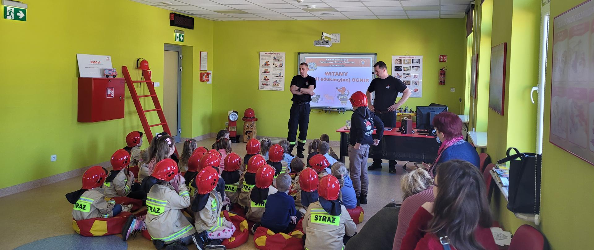 Pogadanka edukacyjna w Sali Ognik