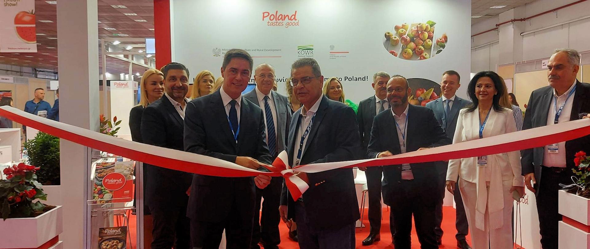 Uroczyste otwarcie stoiska narodowego