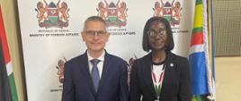 Meeting of the new Chargé d’affaires a.i. of the Republic of Poland with the Director of Diplomatic Protocol of the Ministry of Foreign Affairs and Diaspora of the Republic of Kenya
