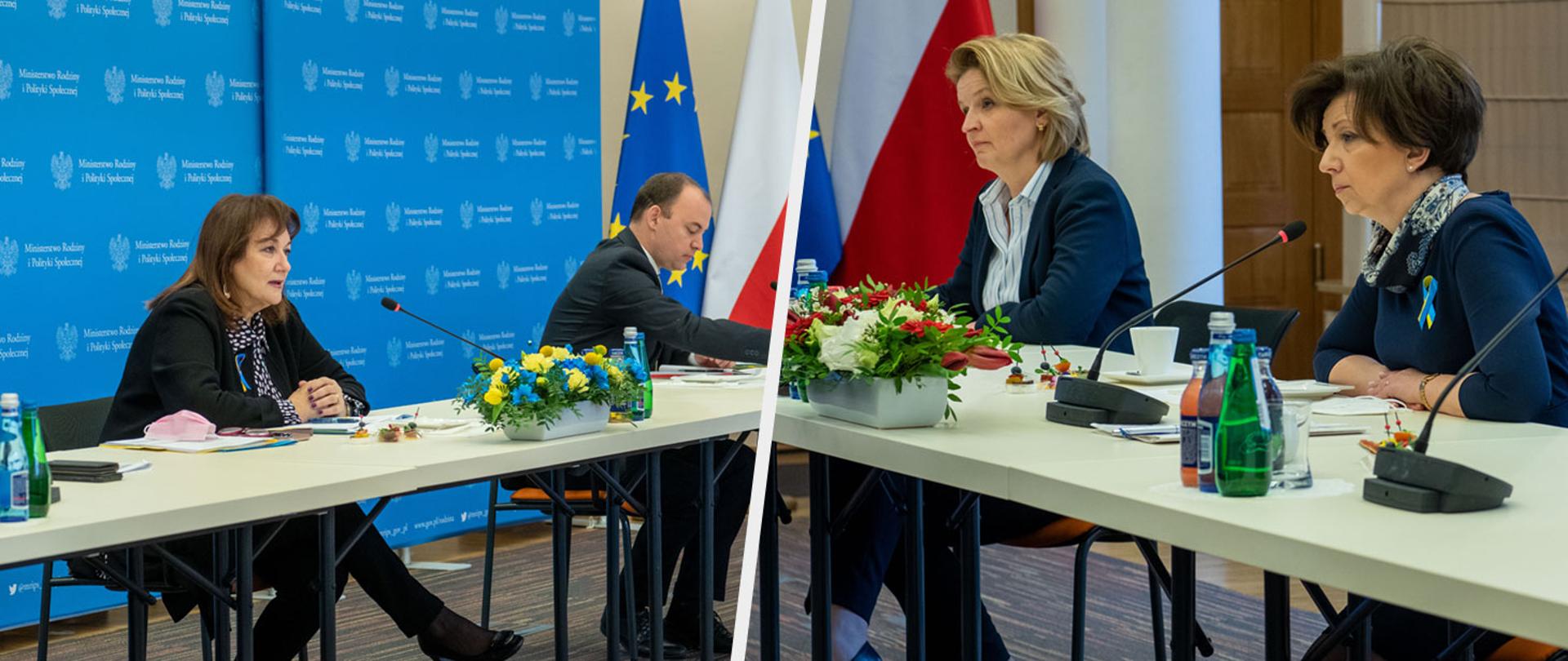 Minister Marlena Maląg spotkała się z Dubravką Šuicą – wiceprzewodniczącą Komisji Europejskiej ds. demokracji i demografii