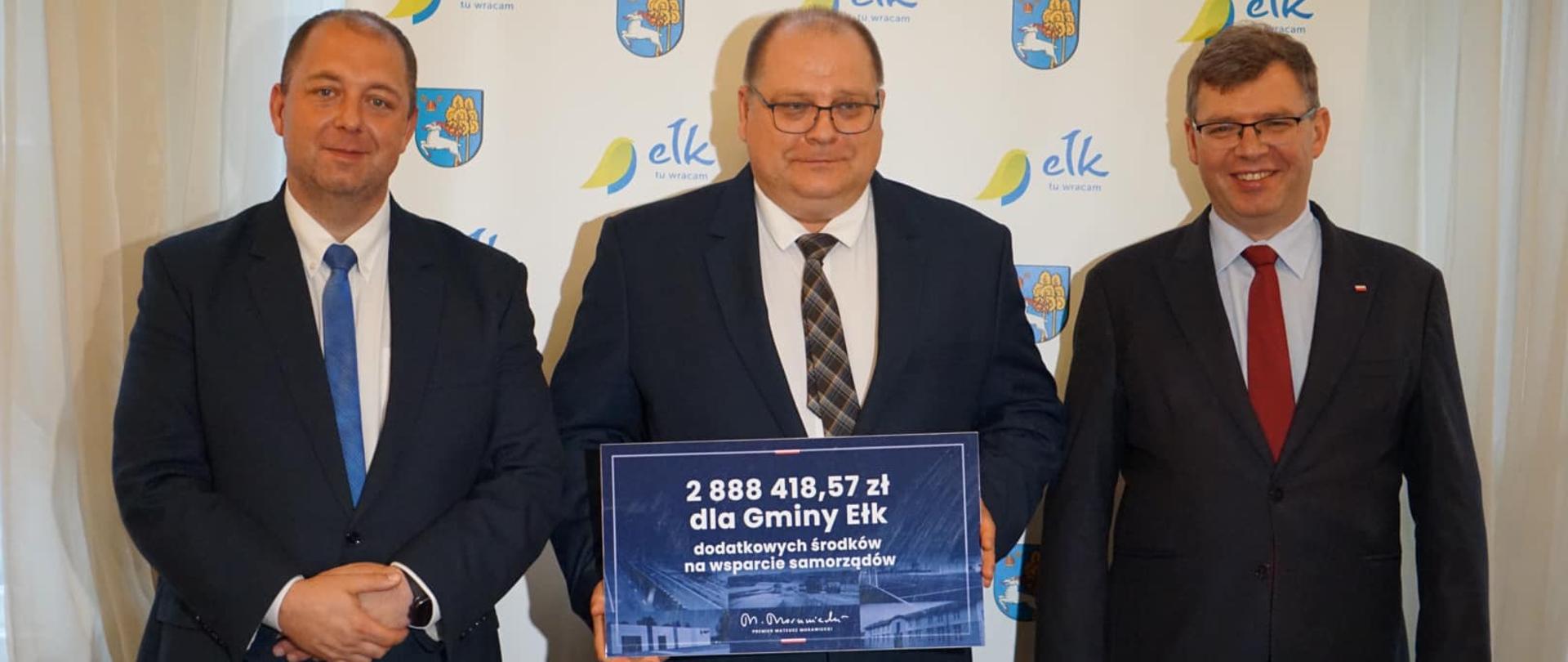 Prawie 25 mln zł dostały samorządy z powiatu ełckiego