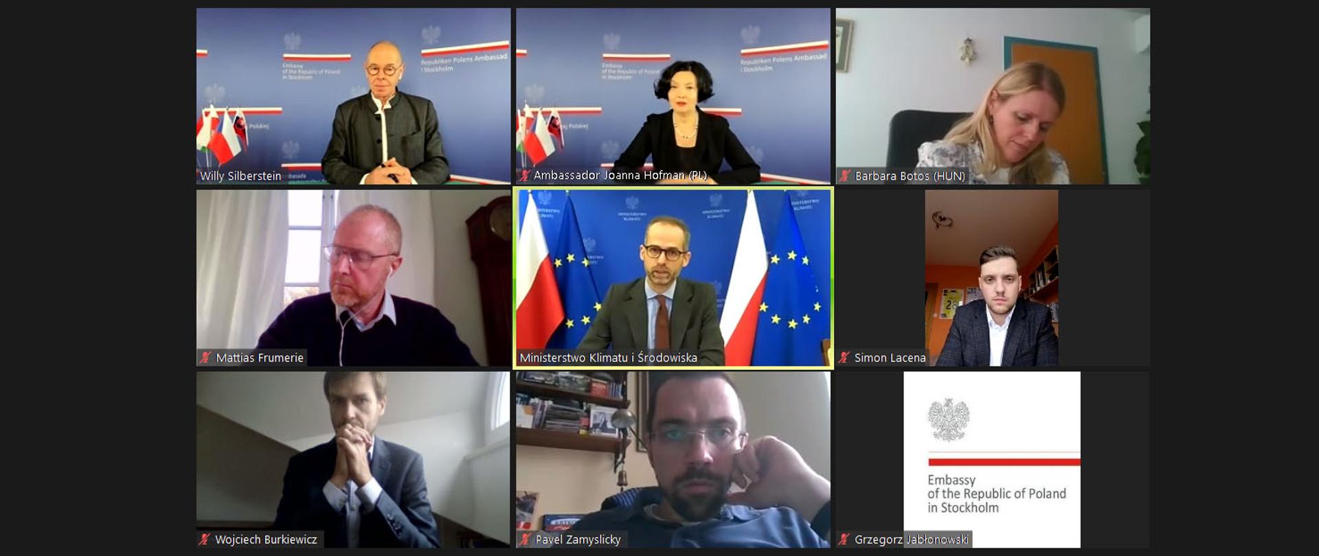 Climate Neutrality Webinar panelists