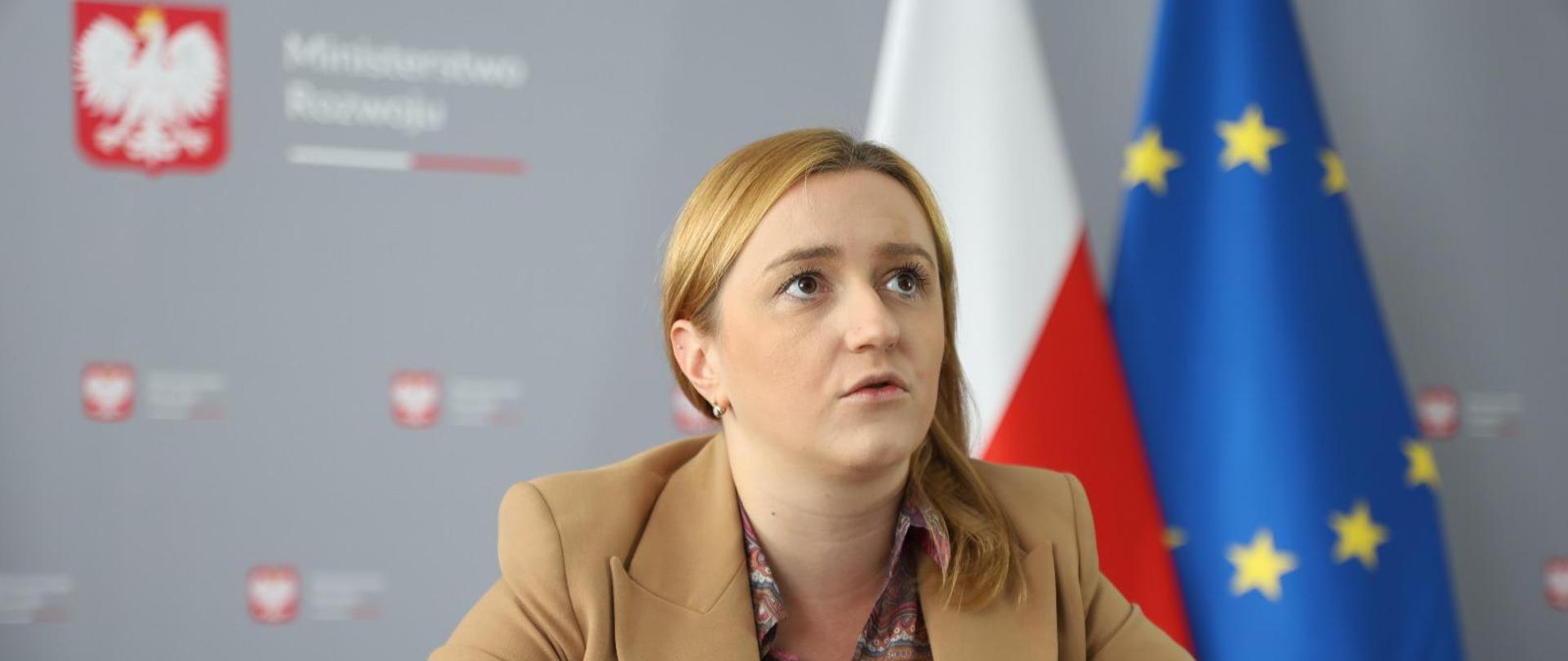 Wiceminister rozwoju Olga Semeniuk