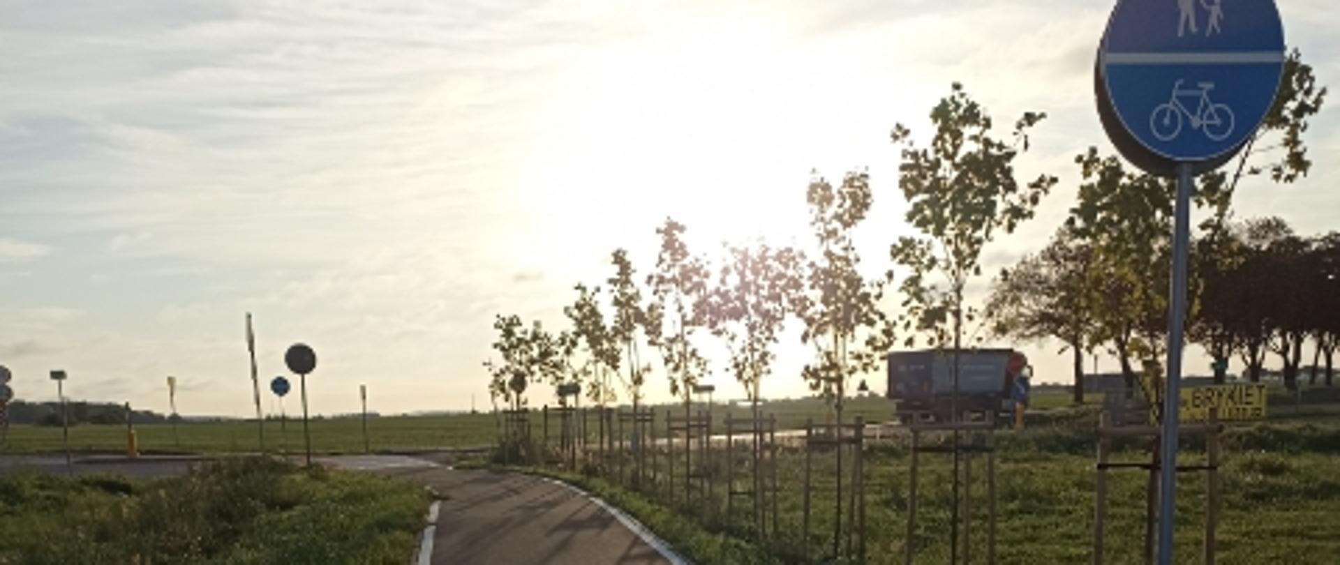 Droga pieszo-rowerowa DK32 Grodzisk Wielkopolski- Granowo- Strykowo