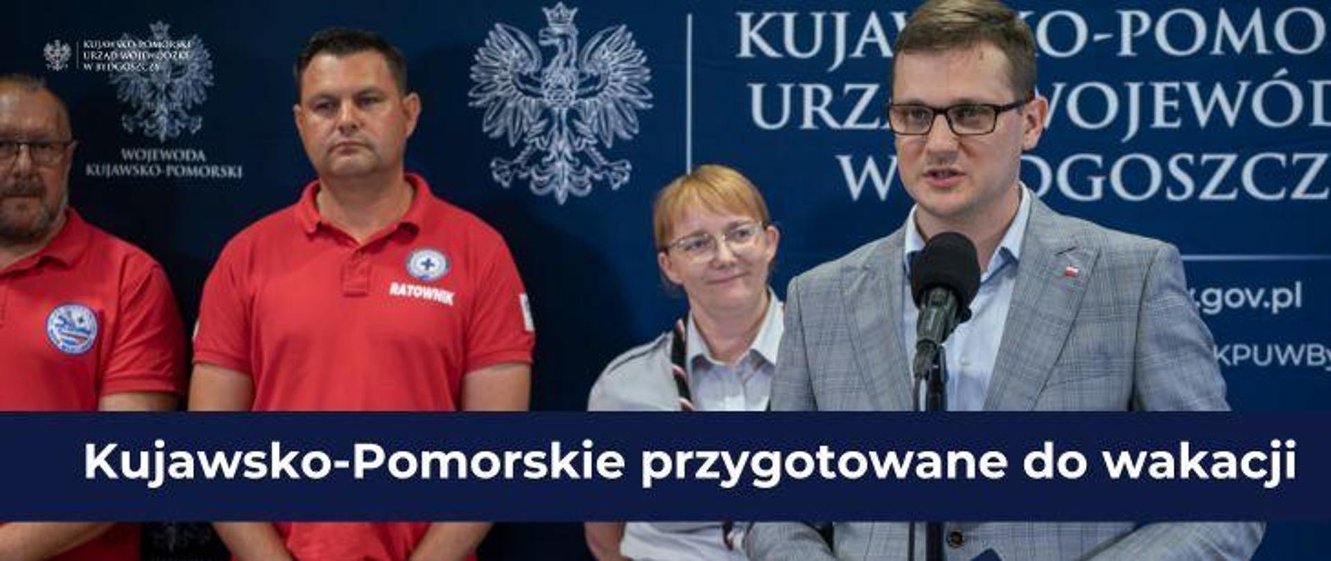 Kujawsko-Pomorskie przygotowane do bezpiecznych wakacji. Więcej pieniędzy na bezpieczeństwo nad wodą.