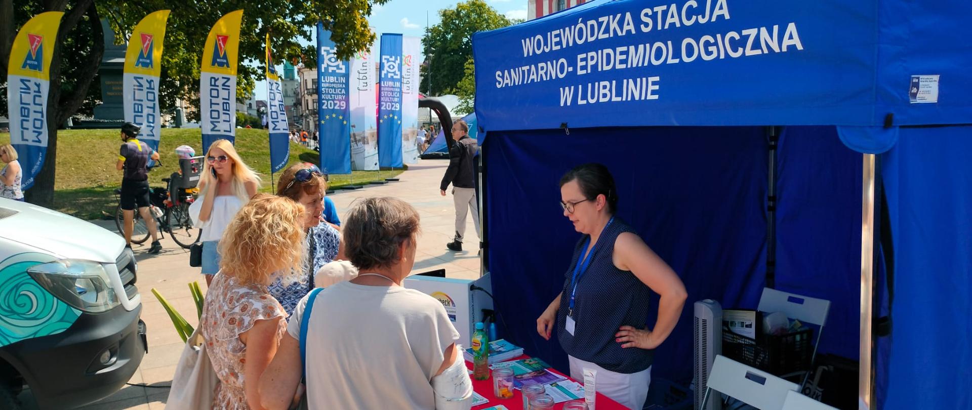 WSSE w Lublinie w Miasteczku Zdrowia na Placu Litewskim