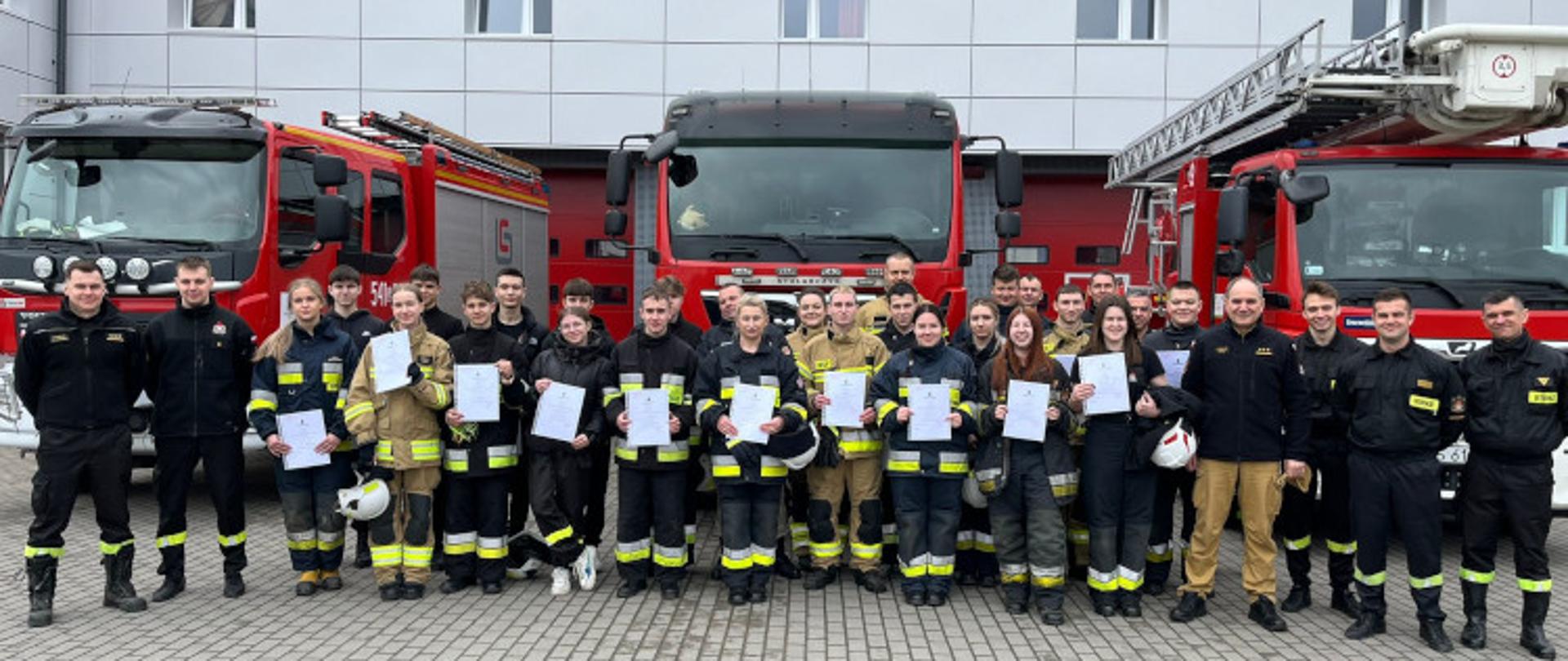 Zakończenie szkolenia podstawowego strażaków ratowników OSP 
