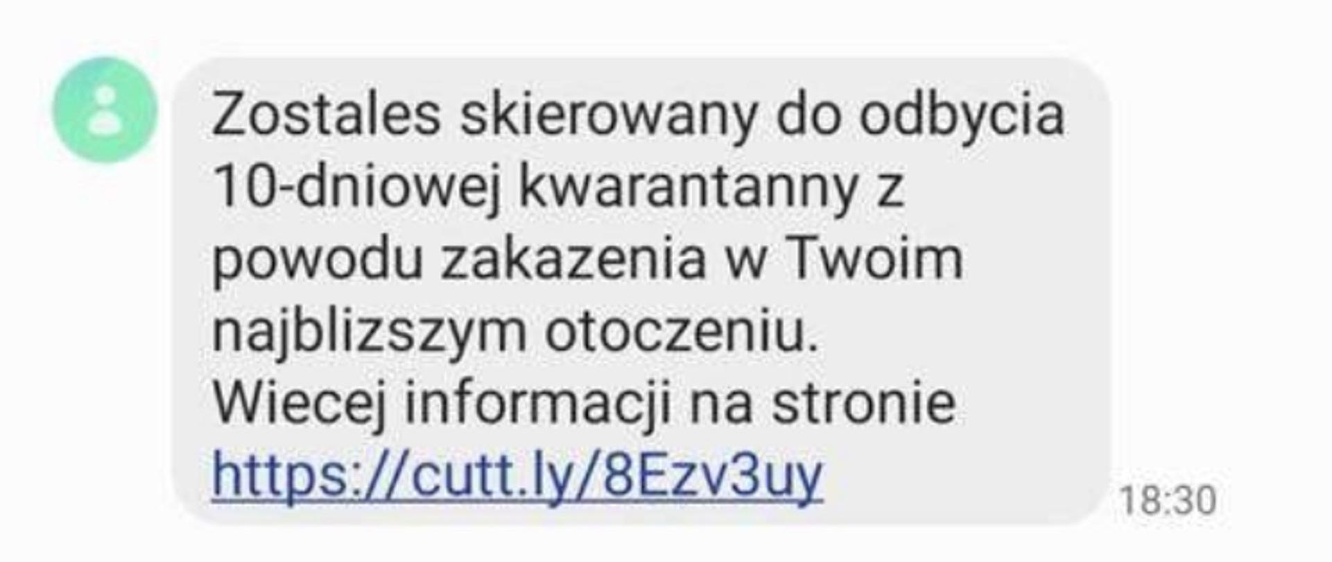 fałszywy Sms