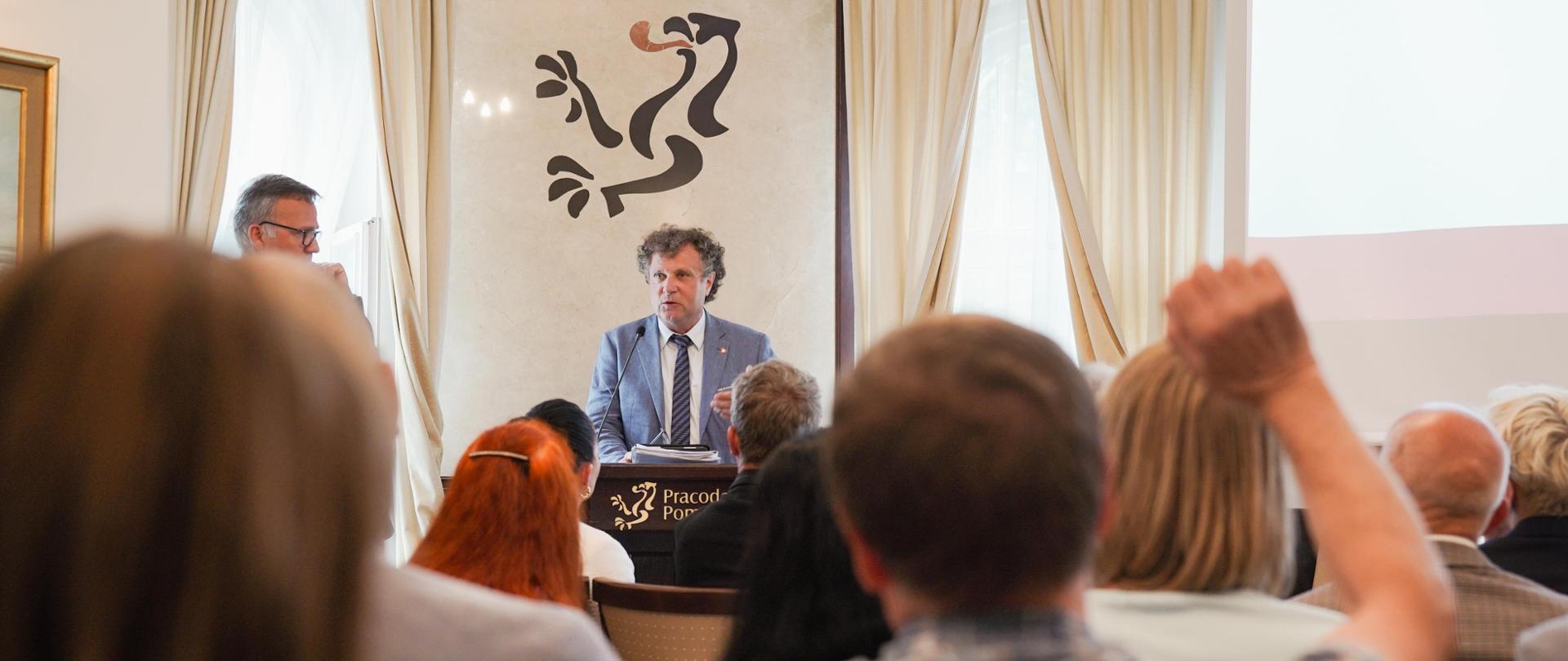 Wiceminister Jacek Karnowski na spotkaniu z Pracodawcami Pomorza 