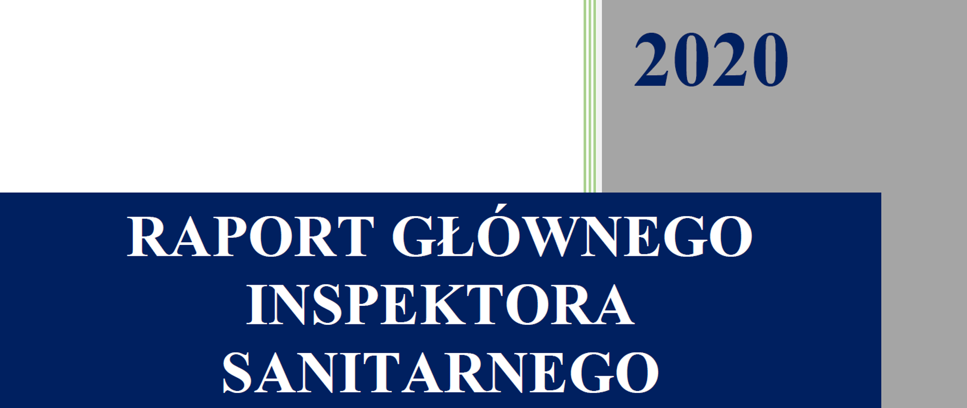 Raport Głównego Inspektora Sanitarnego dotyczący zatruć środkiem zastępczym lub nową substancją psychoaktywną w Polsce za 2020 rok