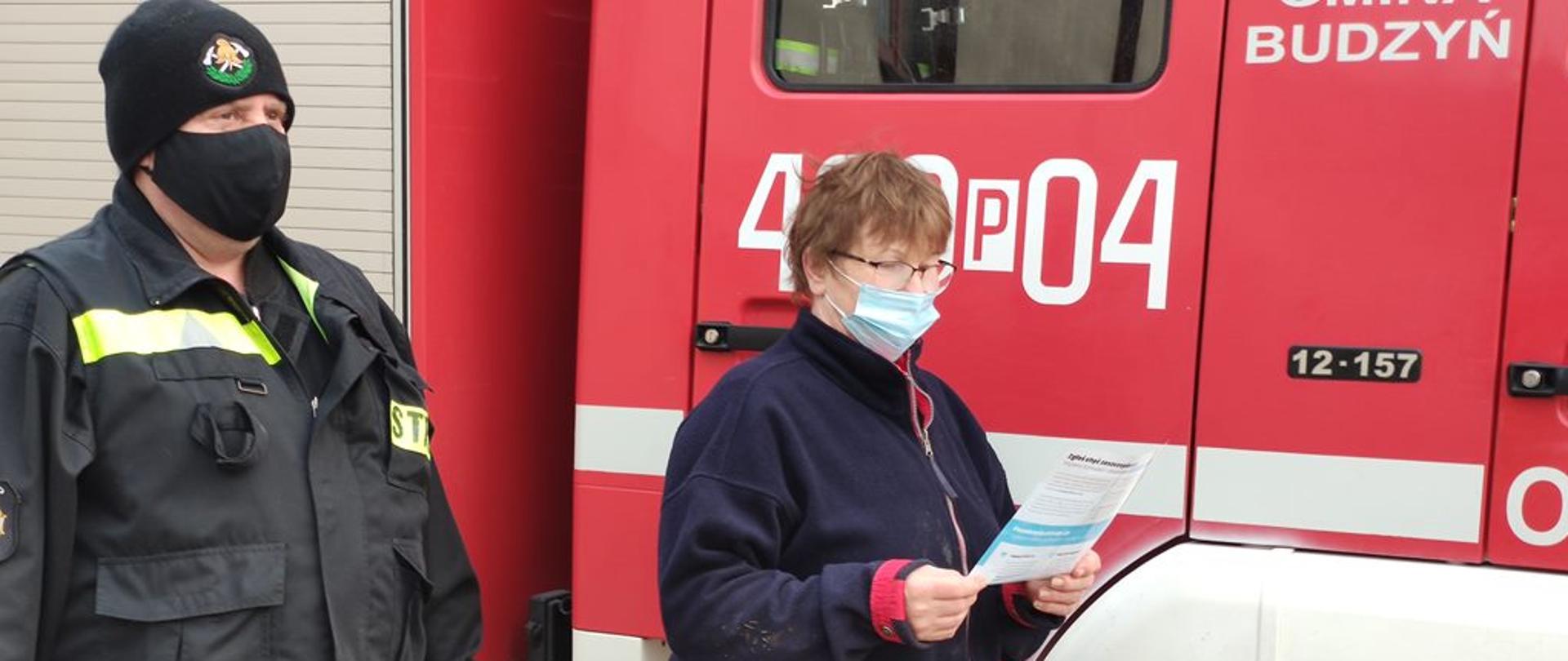 Dystrybucja ulotek propagujących wiedzę na temat profilaktyki oraz szczepień przeciw COVID-19