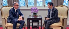 Spotkanie Prezydenta Andrzeja Dudy z Premierem Republiki Singapuru