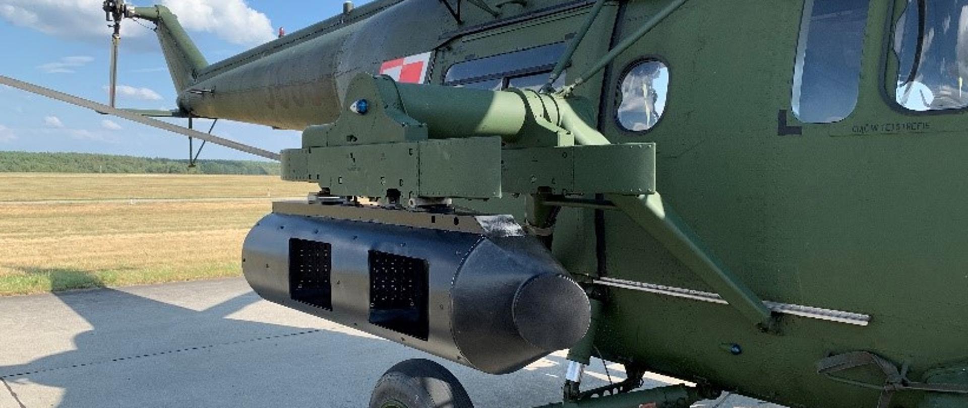 Demonstrator technologii programowalnego systemu odpalania naboi zakłócających zintegrowanego z sensorem UV.