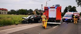 06.06.2022 r. -wypadek w m. Ostrówek
