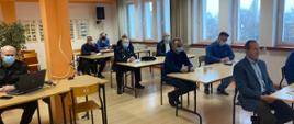 Narada Komendanta Miejskiego PSP we Włocławku z komendantami gminnymi OSP powiatu włocławskiego