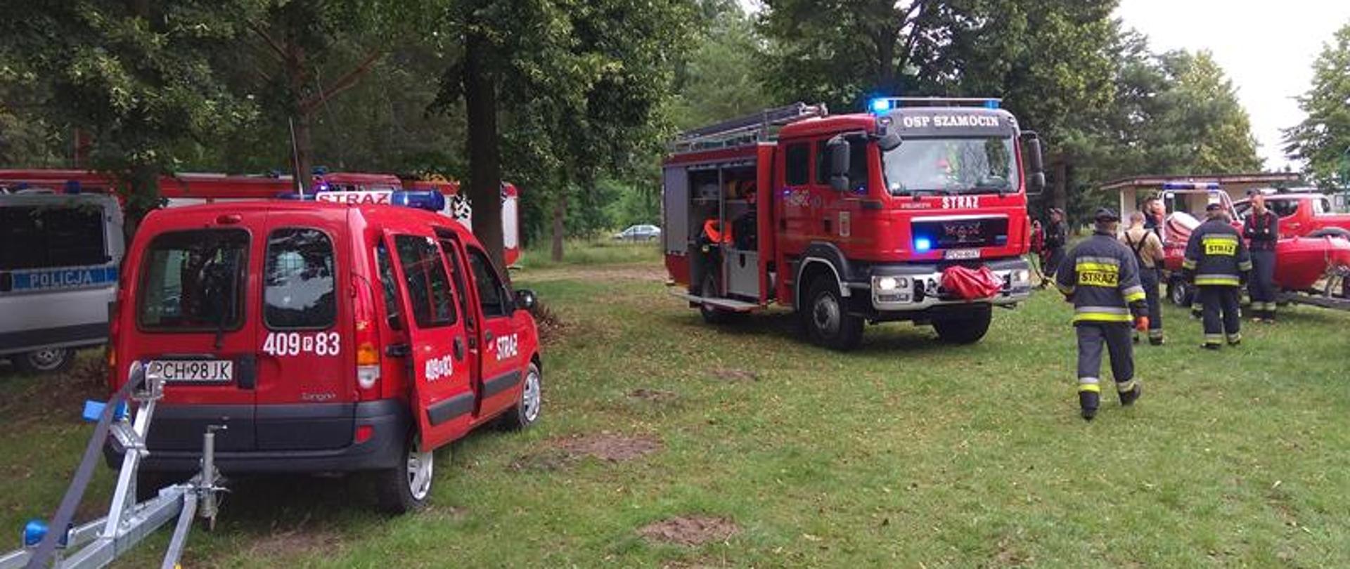 Znaleziono martwą osobę w jeziorze „Siekiera” w Szamocinie.