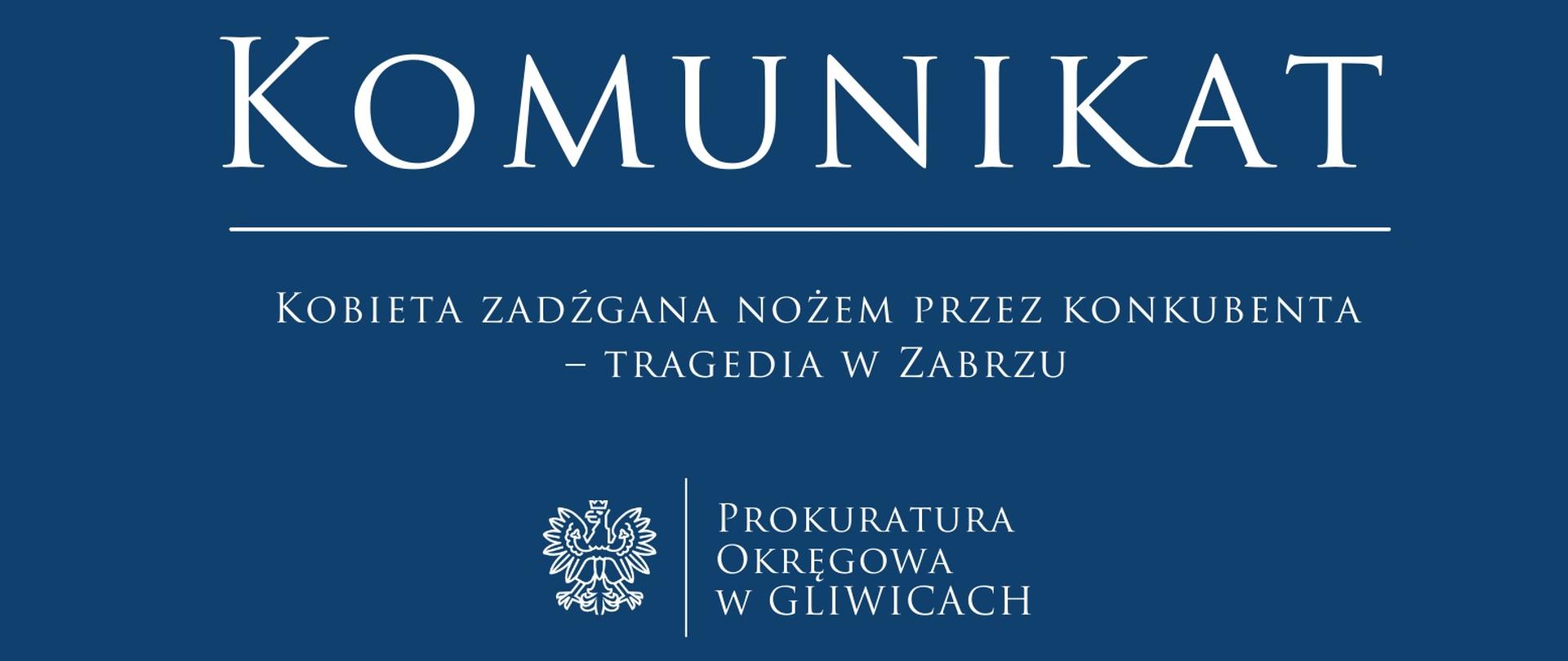 Kobieta zadźgana nożem przez konkubenta – tragedia w Zabrzu