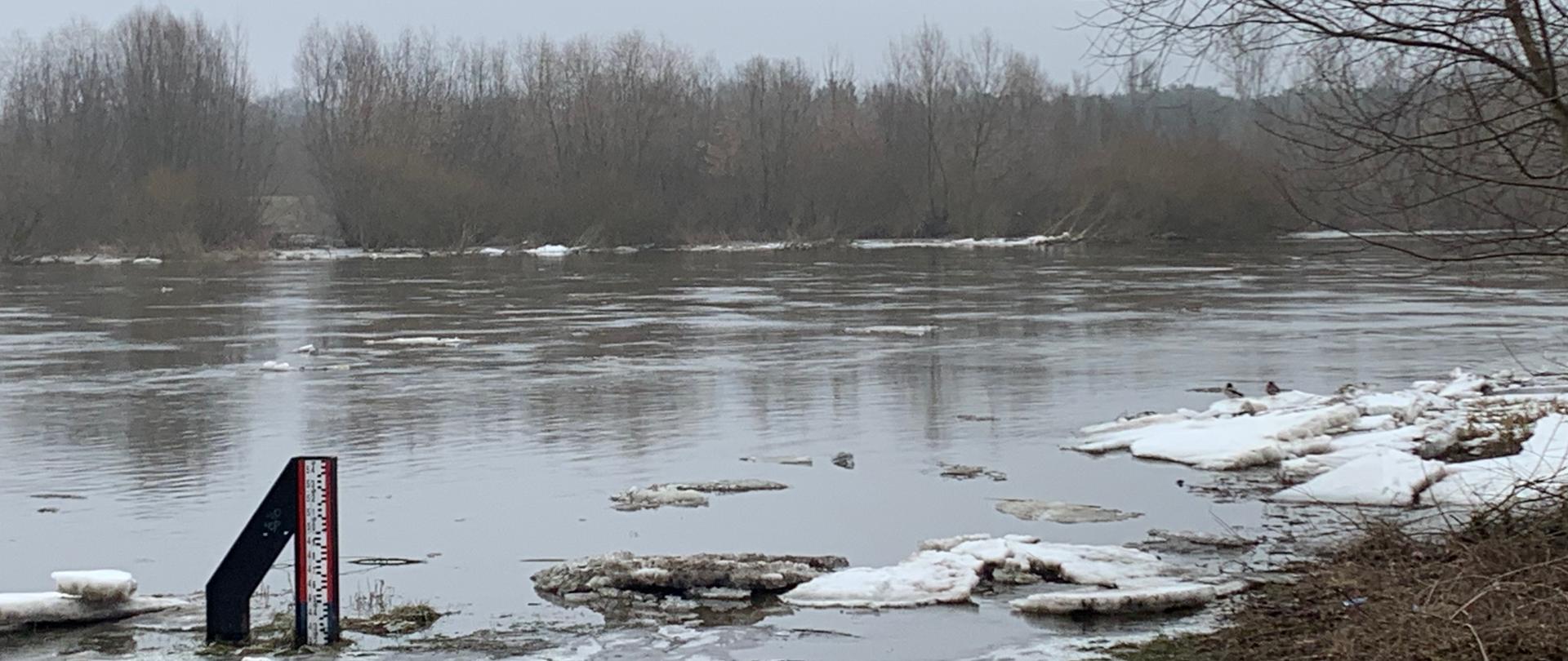 Poziom wody na rzece Bug w powiecie wyszkowskim 