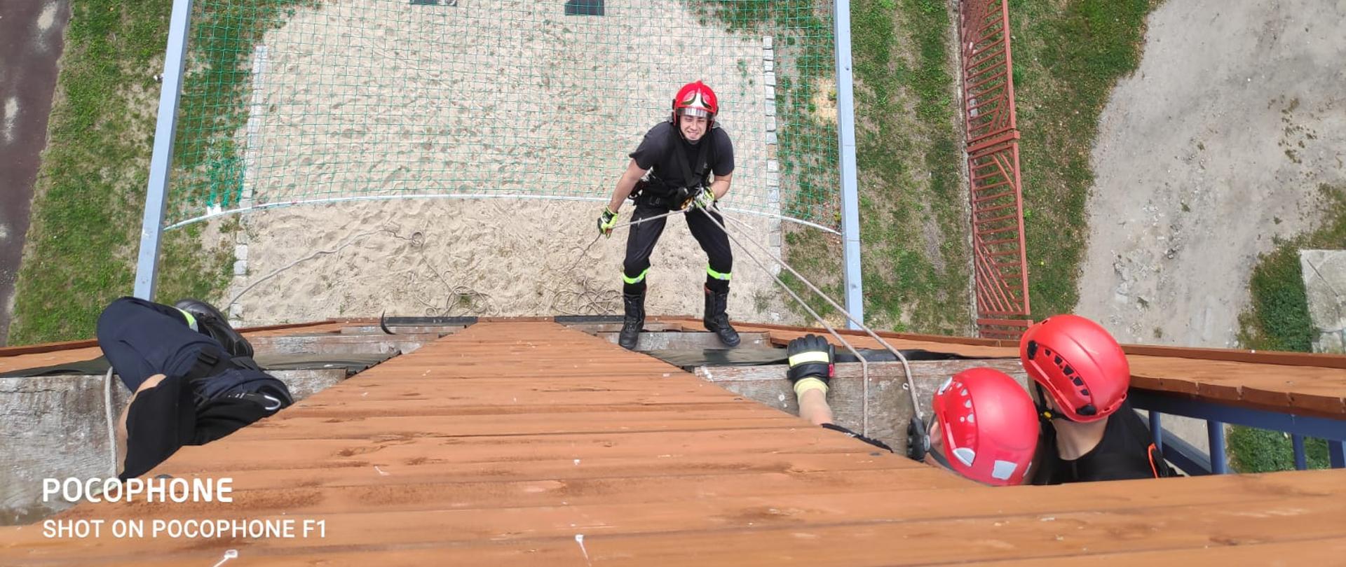  Szkolenie z ratownictwa wysokościowego w Pile