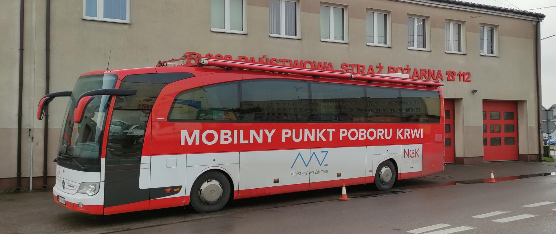 Akcja krwiodawstwa PCK przy KP PSP Żuromin